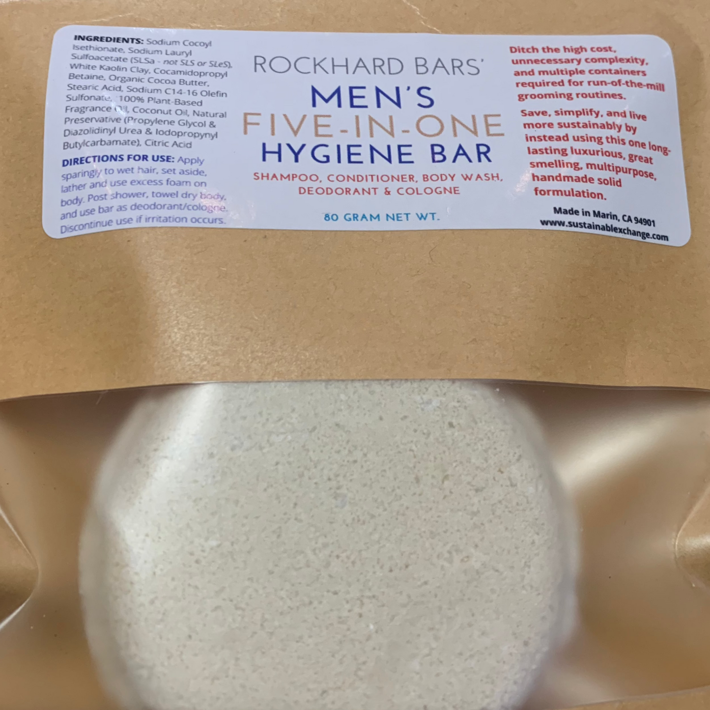 Men's 5-in-1 Hygiene Bar